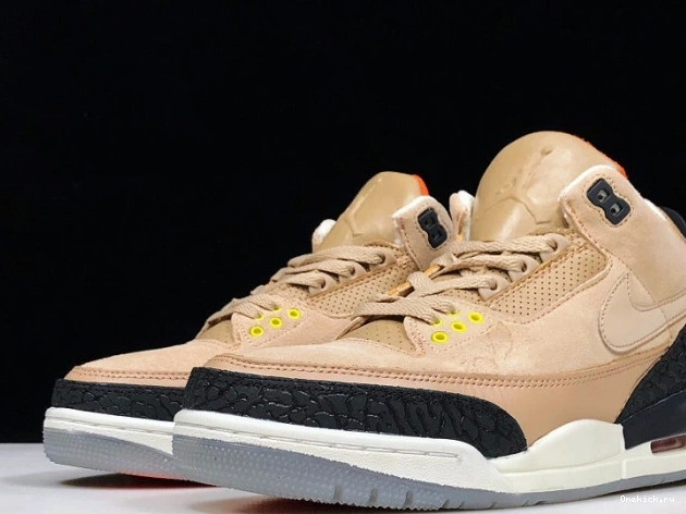 One Kick Beige Bio Air JTH Jordan 3 AV6683-200 0709